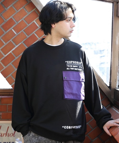 8(eight)（エイト）の「胸ポケット付きトレーナー（スウェット）」 - WEAR