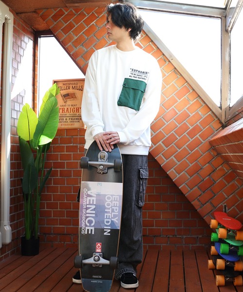 【新品未使用 アルチビオ】機能素材薄手トレーナー48号 ARCHIVIO アルチビオ A428001 2024年 ニット セーター ブルー系 48