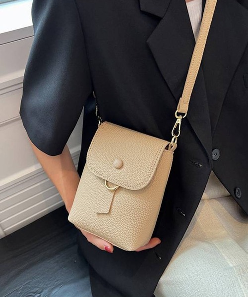 pumpkin port（パンプキンポート）の「ミニポシェット（ショルダーバッグ・レディース・ブラック/ベージュ/アイボリー・FREE）」の3枚目の写真