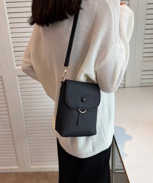 pumpkin port（パンプキンポート）の「ミニポシェット（ショルダーバッグ・レディース・ブラック/ベージュ/アイボリー・FREE）」の16枚目の写真