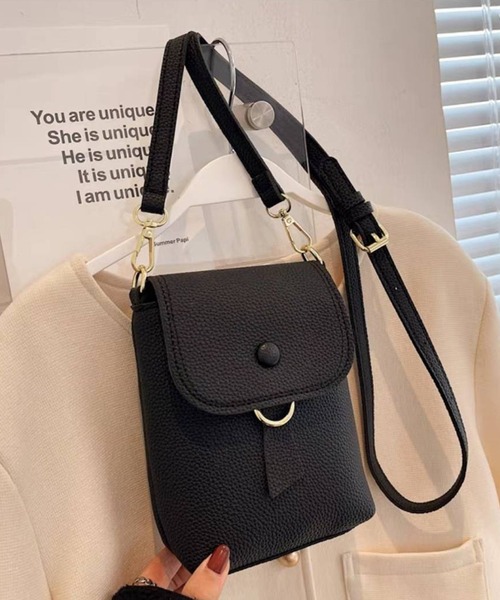 pumpkin port（パンプキンポート）の「ミニポシェット（ショルダーバッグ・レディース・ブラック/ベージュ/アイボリー・FREE）」の8枚目の写真