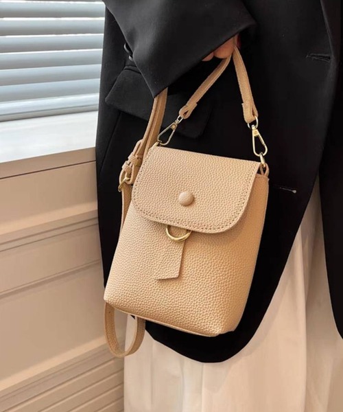 pumpkin port（パンプキンポート）の「ミニポシェット（ショルダーバッグ・レディース・ブラック/ベージュ/アイボリー・FREE）」の20枚目の写真