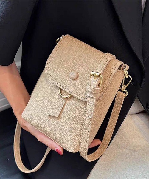 pumpkin port（パンプキンポート）の「ミニポシェット（ショルダーバッグ・レディース・ブラック/ベージュ/アイボリー・FREE）」の11枚目の写真