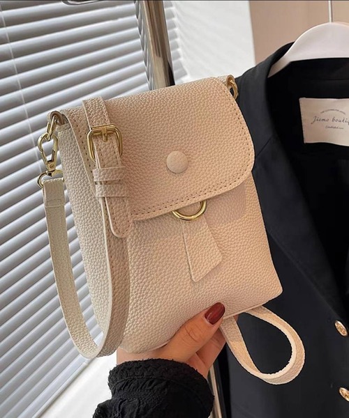 pumpkin port（パンプキンポート）の「ミニポシェット（ショルダーバッグ・レディース・ブラック/ベージュ/アイボリー・FREE）」の17枚目の写真