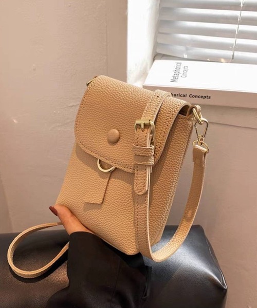 pumpkin port（パンプキンポート）の「ミニポシェット（ショルダーバッグ・レディース・ブラック/ベージュ/アイボリー・FREE）」の14枚目の写真