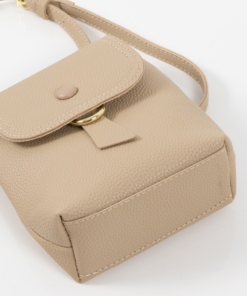 pumpkin port（パンプキンポート）の「ミニポシェット（ショルダーバッグ・レディース・ブラック/ベージュ/アイボリー・FREE）」の5枚目の写真