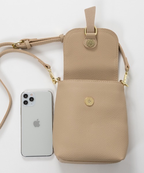 pumpkin port（パンプキンポート）の「ミニポシェット（ショルダーバッグ・レディース・ブラック/ベージュ/アイボリー・FREE）」の18枚目の写真