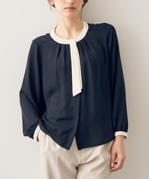 YECCA VECCA | 2way配色ブラウス(シャツ/ブラウス)