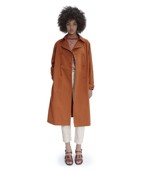 A.P.C.（アーペーセー）の「TRENCH IRENE　23P（トレンチコート・レディース・ブラウン系その他・34）」の6枚目の写真