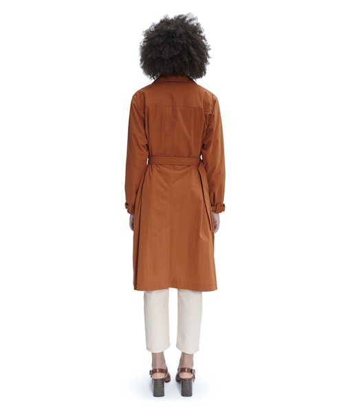 A.P.C.（アーペーセー）の「TRENCH IRENE　23P（トレンチコート・レディース・ブラウン系その他・34）」の5枚目の写真