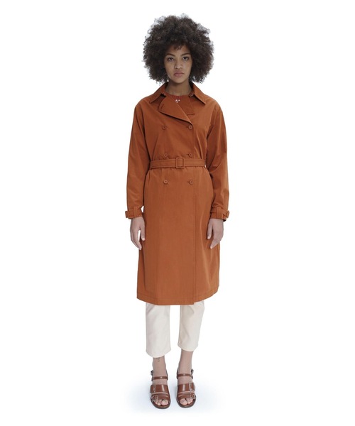 A.P.C.（アーペーセー）の「TRENCH IRENE　23P（トレンチコート・レディース・ブラウン系その他・34）」の4枚目の写真