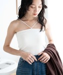 WEGO Camisole "WEGO/マルチWAYカップインリブキャミソール"