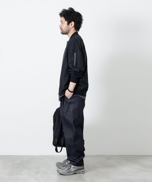 ATTACHMENT（アタッチメント）の「コットンジャージ ポケットレス S/S TEE  /  CO JERSEY POCKETLESS S/S TEE（Tシャツ/カットソー・メンズ・グレー/ブラック・2/1/3）」の21枚目の写真