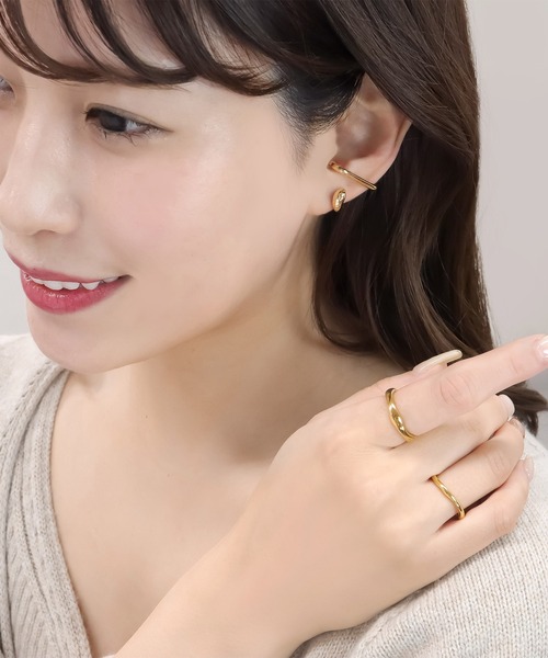 blackdia ocean（ブラックダイヤオーシャン）の「blackdia ocean ニュアンスリング（リング・レディース・ゴールド系その他/シルバー/ゴールド/シルバー系その他・11号/9号/13号）」の21枚目の写真