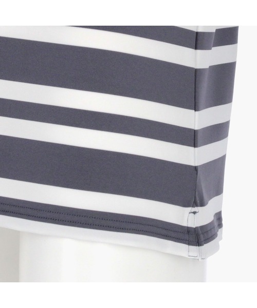 【ブリーフィングゴルフ】MENS STRIPE HIGH NECK