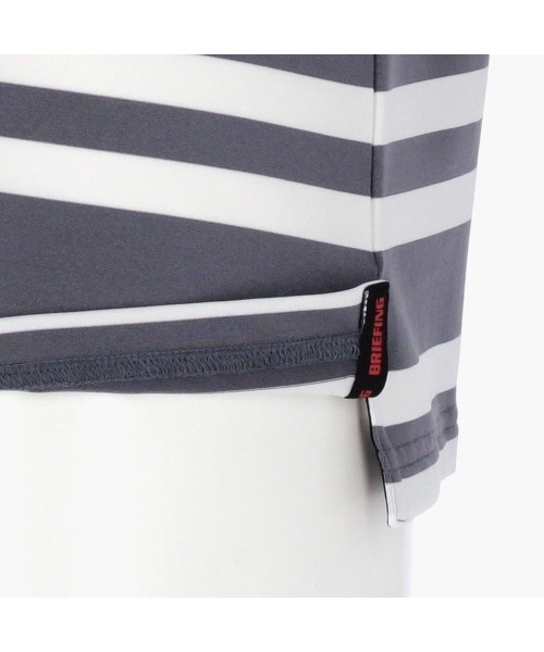 【ブリーフィングゴルフ】MENS STRIPE HIGH NECK