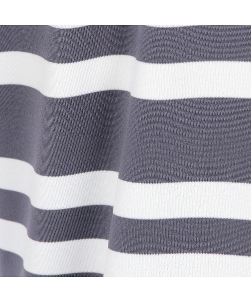 【ブリーフィングゴルフ】MENS STRIPE HIGH NECK