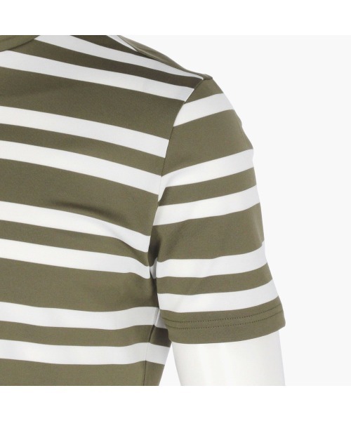 【ブリーフィングゴルフ】MENS STRIPE HIGH NECK