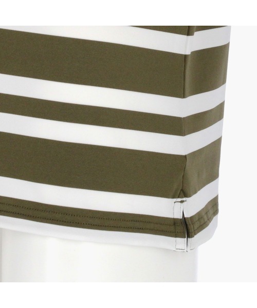 【ブリーフィングゴルフ】MENS STRIPE HIGH NECK