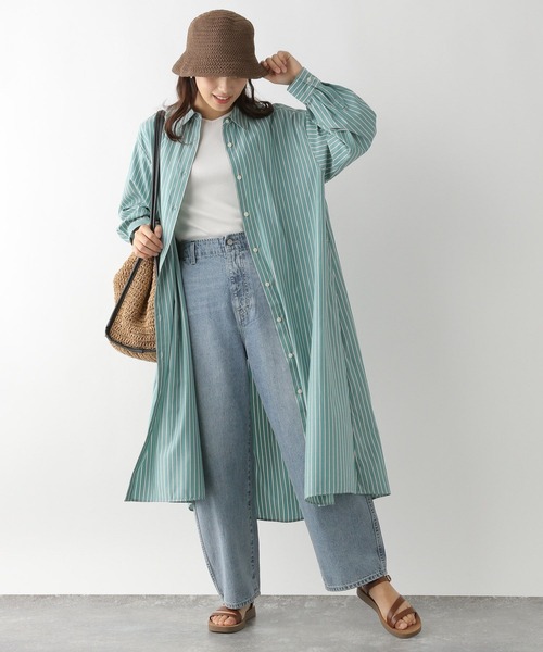 GLOBAL WORK（グローバルワーク）の「Beautee2WAYタンク/163479（タンクトップ・レディース・ブラック/ネイビー/オレンジ/アイボリー/モカ/オフホワイト/ブラウン・MEDIUM/LARGE）」の8枚目の写真