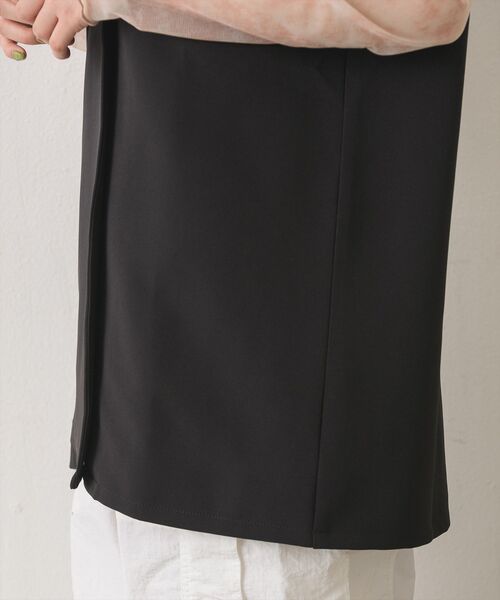 RETRO GIRL（レトロガール）の「ノーカラーゆるベスト（ベスト・レディース・ブラック/ナチュラル/ライトブルー・FREE）」の10枚目の写真