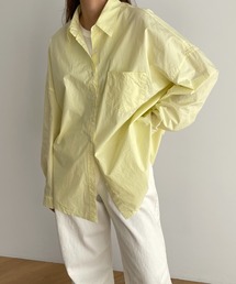 El mar | El mar(エルマール) コットンオーバーサイズシャツ(シャツ/ブラウス)