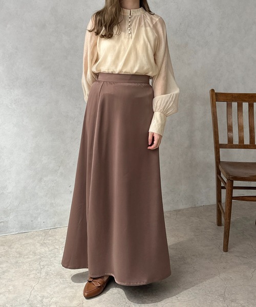 apres jour clair(アプレジュールクレア)の「【apres jour clair】レースシフォンチュニックブラウス【ZOZOTOWN限定アイテム】(シャツ/ブラウス・レディース・ピンクベージュ/アイボリー/サックスブルー・X-LARGE/フリー)」の13枚目の写真