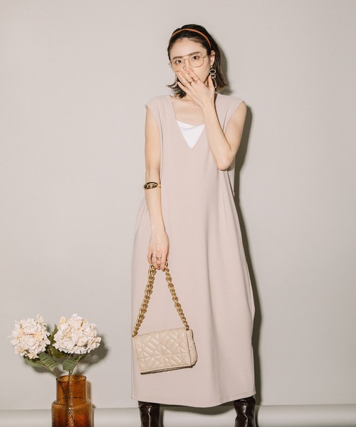 TOM FORD 水色 Vネック ロングワンピース 40 TOM FORD 水色 Vネック ロングワンピース 40 【公式通販】