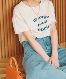 デザインプリントロゴTシャツ