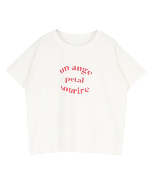 titivate(ティティベイト)の「デザインプリントロゴTシャツ(Tシャツ/カットソー・レディース・ホワイト系その他/グレー系その他/ホワイト系その他2・FREE)」の9枚目の写真