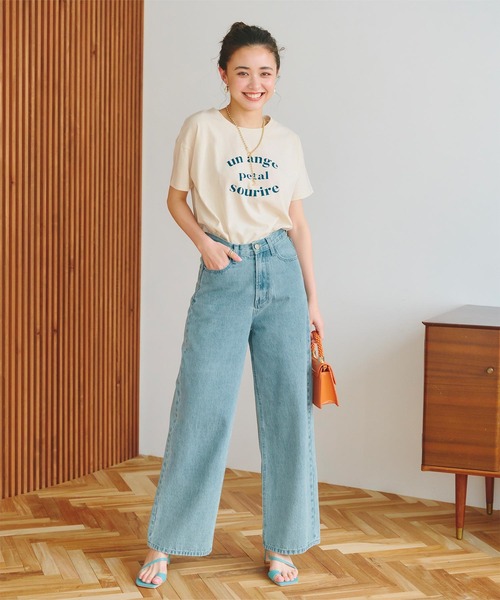 titivate(ティティベイト)の「デザインプリントロゴTシャツ(Tシャツ/カットソー・レディース・ホワイト系その他/グレー系その他/ホワイト系その他2・FREE)」の21枚目の写真