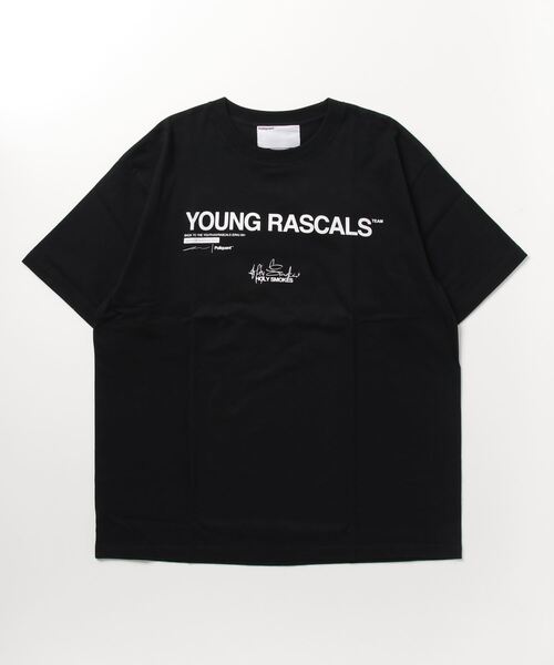 POLIQUANT(ポリクアント)の「【POLIQUANT/ポリクアント】THE HOLY SMOKE S/S TEE(Tシャツ/カットソー・メンズ・ブラック/ホワイト・4)」の2枚目の写真