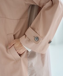 STYLE DELI（スタイルデリ）の「オックスノーカラー背中ギャザーコート