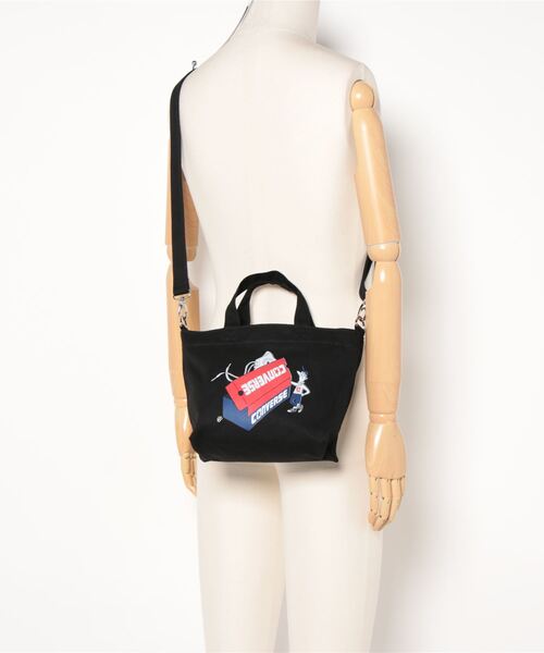 CONVERSE（コンバース）の「【CONVERSE】ソリマチアキラ　2way mini tote bag（ショルダーバッグ・レディース・ブラック/レッド/グリーン/オレンジ/その他・FREE）」の9枚目の写真