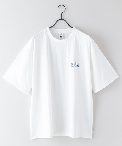 Red Cap Girl(レッドキャプガール)の「【UNIIT/ユニット】【RED CAP GIRL/レッドキャップガール】UNIIT×RED CAP GIRL コラボ バックプリント ビッグシルエット Tシャツ(Tシャツ/カットソー・メンズ・グレー/ホワイト/グリーン/ブルー・MEDIUM/LARGE)」の5枚目の写真