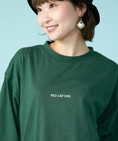 Red Cap Girl(レッドキャプガール)の「【UNIIT/ユニット】【RED CAP GIRL/レッドキャップガール】UNIIT×RED CAP GIRL コラボ バックプリント ビッグシルエット Tシャツ(Tシャツ/カットソー・メンズ・グレー/ホワイト/グリーン/ブルー・MEDIUM/LARGE)」の16枚目の写真