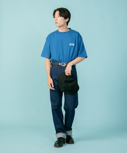 Red Cap Girl(レッドキャプガール)の「【UNIIT/ユニット】【RED CAP GIRL/レッドキャップガール】UNIIT×RED CAP GIRL コラボ バックプリント ビッグシルエット Tシャツ(Tシャツ/カットソー・メンズ・グレー/ホワイト/グリーン/ブルー・MEDIUM/LARGE)」の21枚目の写真