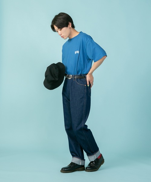 Red Cap Girl(レッドキャプガール)の「【UNIIT/ユニット】【RED CAP GIRL/レッドキャップガール】UNIIT×RED CAP GIRL コラボ バックプリント ビッグシルエット Tシャツ(Tシャツ/カットソー・メンズ・グレー/ホワイト/グリーン/ブルー・MEDIUM/LARGE)」の22枚目の写真