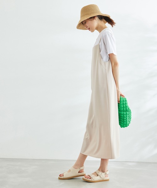 ROPE' PICNIC（ロペピクニック）の「SETアイテム/シャツ+キャミワンピース（ワンピース・レディース・チャコールグレー/ベージュ・38）」の17枚目の写真