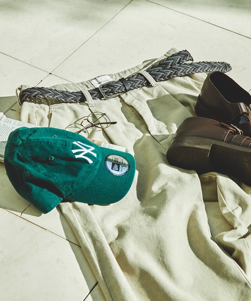 EMMA CLOTHES（エマクローズ）の「シンセティックレザーミックスメッシュベルト EMMA CLOTHES（ベルト・メンズ・ブラック系1/キャメル/ブラウン系1/ダークブラウン/ブラック・FREE）」の7枚目の写真