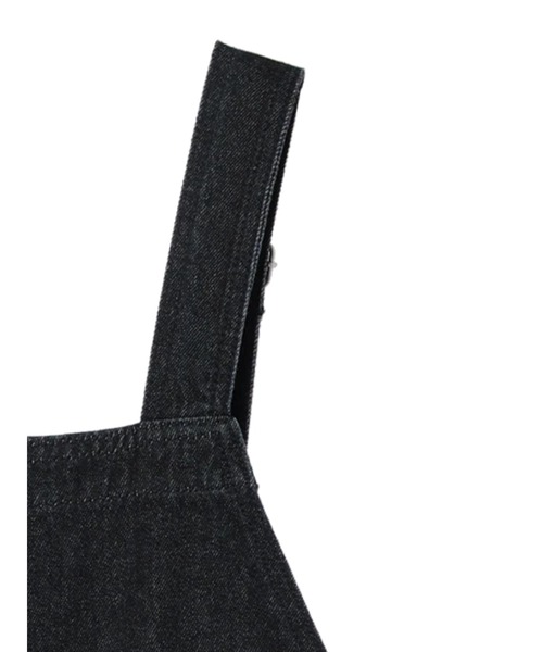 earth music&ecology(アースミュージックアンドエコロジー)の「オーバーオールデニム(サロペット/オーバーオール・レディース・アイボリー/ダークインディゴブルー・M/S)」の21枚目の写真