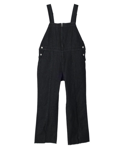 earth music&ecology(アースミュージックアンドエコロジー)の「オーバーオールデニム(サロペット/オーバーオール・レディース・アイボリー/ダークインディゴブルー・M/S)」の19枚目の写真