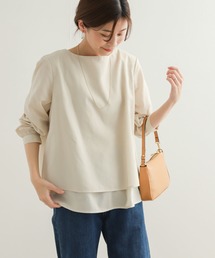 URBAN RESEARCH DOORS | 『UR TECH Smart Linen Touch』レイヤードブラウス(シャツ/ブラウス)