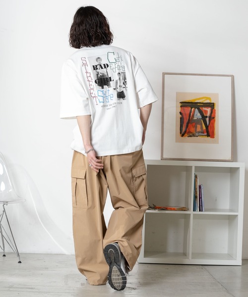 WEGO(ウィゴー)の「∴WEGO/【一部店限定】別注JIMMY’ZグラフィックT(Tシャツ/カットソー・メンズ・ホワイト系その他/ホワイト/ブラック系その他/ブラック・LARGE/MEDIUM)」の9枚目の写真