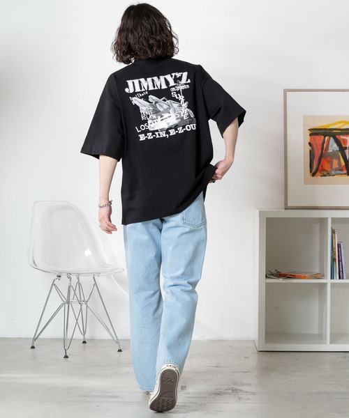 WEGO(ウィゴー)の「∴WEGO/【一部店限定】別注JIMMY’ZグラフィックT(Tシャツ/カットソー・メンズ・ホワイト系その他/ホワイト/ブラック系その他/ブラック・LARGE/MEDIUM)」の16枚目の写真