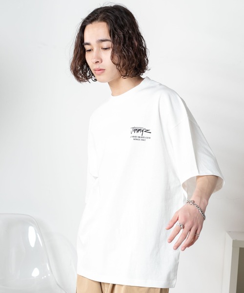 WEGO(ウィゴー)の「∴WEGO/【一部店限定】別注JIMMY’ZグラフィックT(Tシャツ/カットソー・メンズ・ホワイト系その他/ホワイト/ブラック系その他/ブラック・LARGE/MEDIUM)」の10枚目の写真