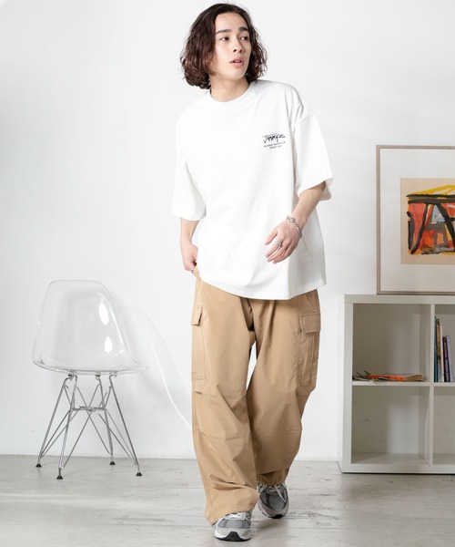 WEGO(ウィゴー)の「∴WEGO/【一部店限定】別注JIMMY’ZグラフィックT(Tシャツ/カットソー・メンズ・ホワイト系その他/ホワイト/ブラック系その他/ブラック・LARGE/MEDIUM)」の17枚目の写真