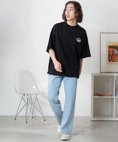 WEGO(ウィゴー)の「∴WEGO/【一部店限定】別注JIMMY’ZグラフィックT(Tシャツ/カットソー・メンズ・ホワイト系その他/ホワイト/ブラック系その他/ブラック・LARGE/MEDIUM)」の8枚目の写真