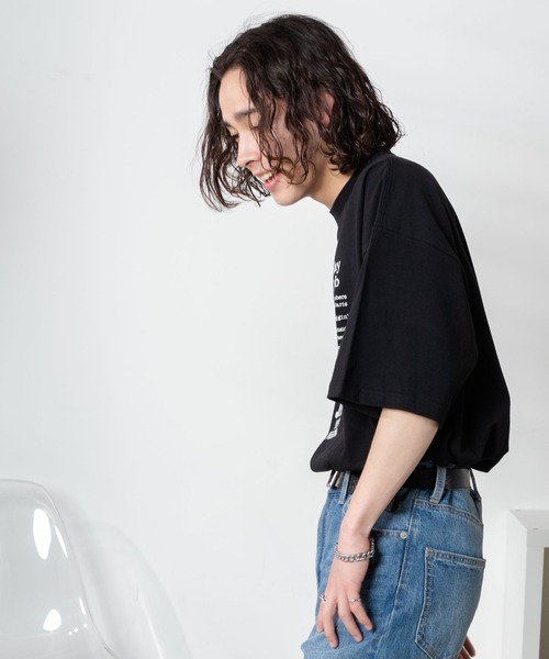 WEGO(ウィゴー)の「∴WEGO/【一部店限定】別注JIMMY’ZグラフィックT(Tシャツ/カットソー・メンズ・ホワイト系その他/ホワイト/ブラック系その他/ブラック・LARGE/MEDIUM)」の11枚目の写真