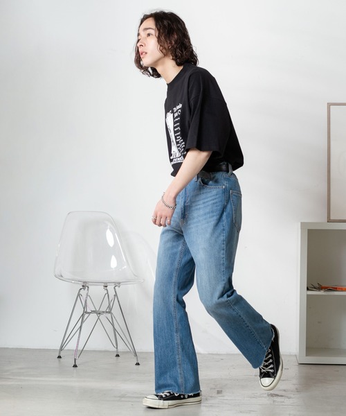 WEGO(ウィゴー)の「∴WEGO/【一部店限定】別注JIMMY’ZグラフィックT(Tシャツ/カットソー・メンズ・ホワイト系その他/ホワイト/ブラック系その他/ブラック・LARGE/MEDIUM)」の22枚目の写真